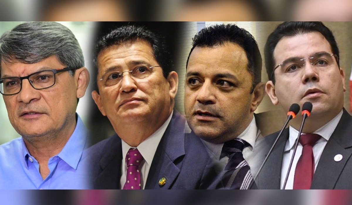 Deodato, Alfredo, Orsine e Wilker. vice de Amazonino