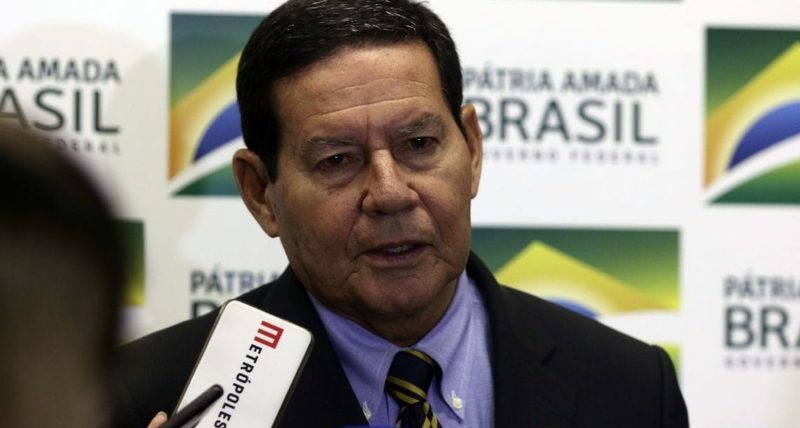 Mourão considera ‘fogo de palha’ atos pró-governo