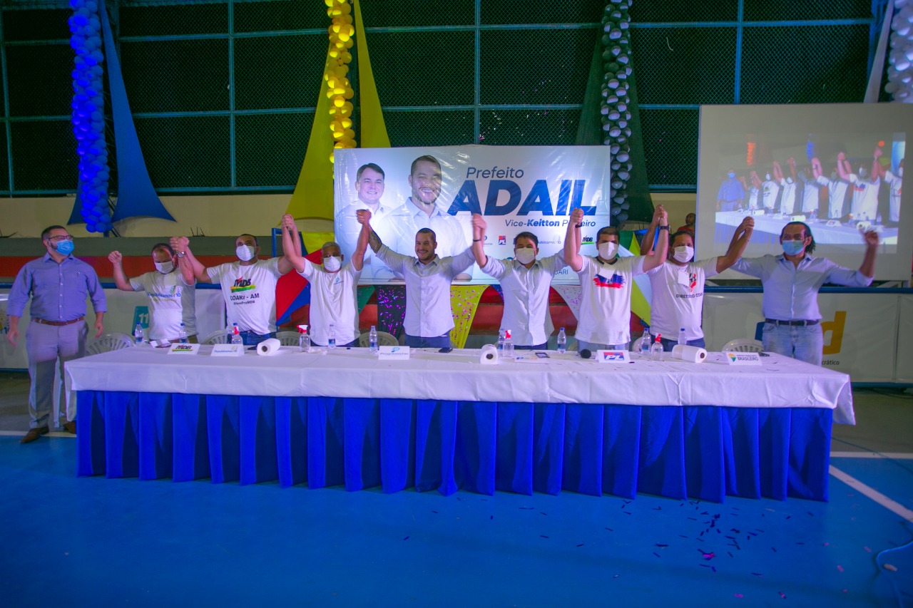 Adail Filho é aclamado como candidato à reeleição em Coari