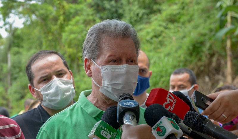 Arthur quer parceria com Dória para levar vacina chinesa ao AM