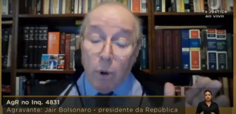 supremo, bolsonaro, escrito, presencial