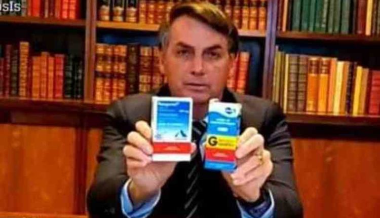 STF manda para Aras notícia-crime de Bolsonaro pela cloroquina