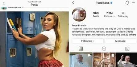 'Pelo menos eu vou para o céu', diz modelo que teve foto curtida pelo papa