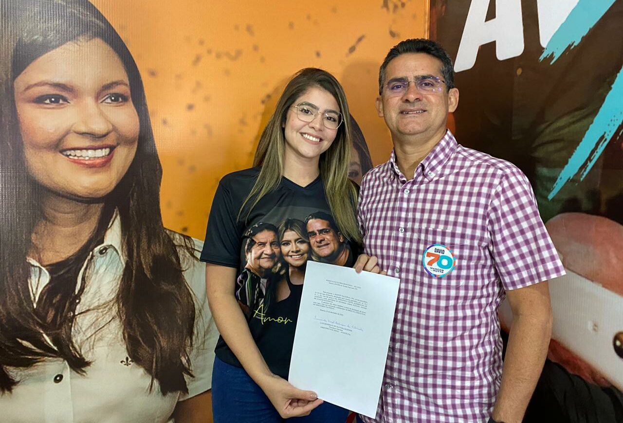 Fernanda Aryel e David Almeida