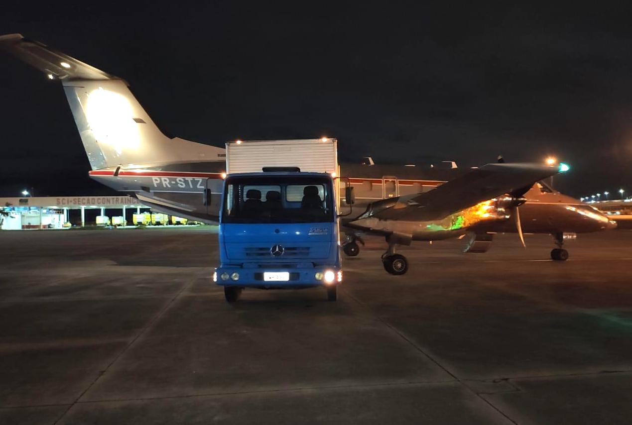 Avião Brasília Oxigênio Parintins