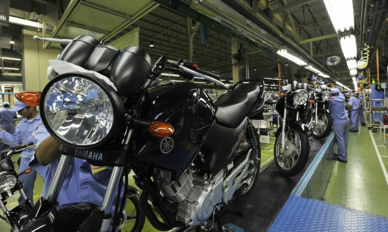 producao, motocicletas, meta, superada