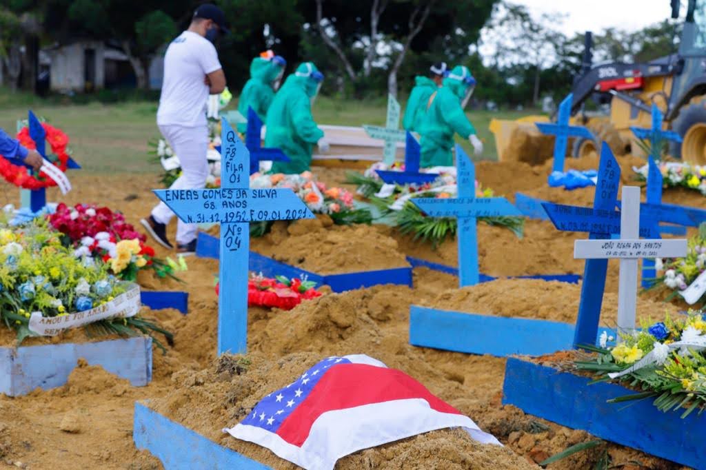 Amazonas recua em número de mortes ao da pré-pandemia