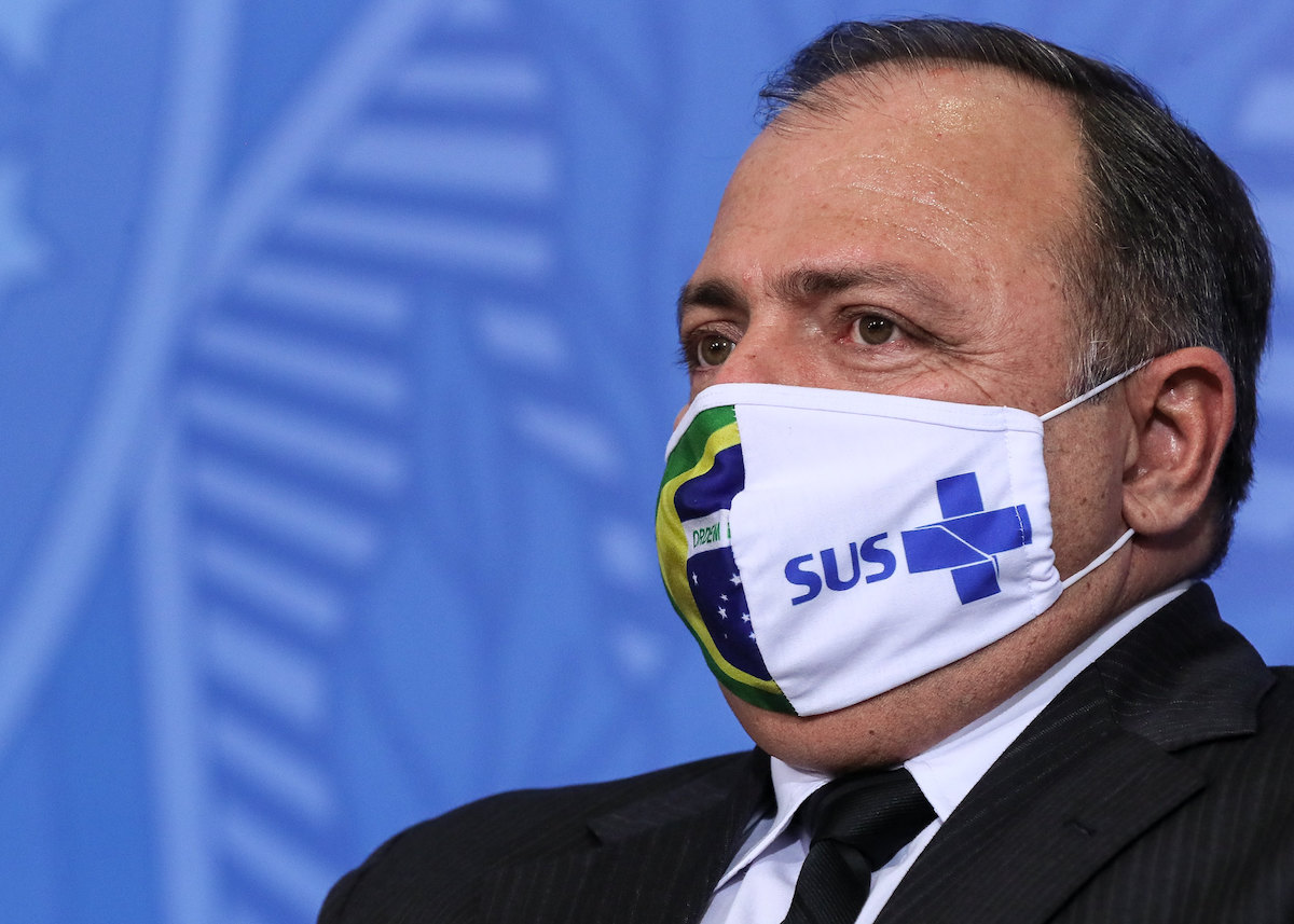 Ministro Pazuello vacinação