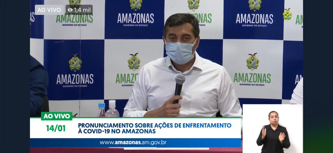 Wilson anuncia ação na Justiça contra a White Martins pelo abastecimento