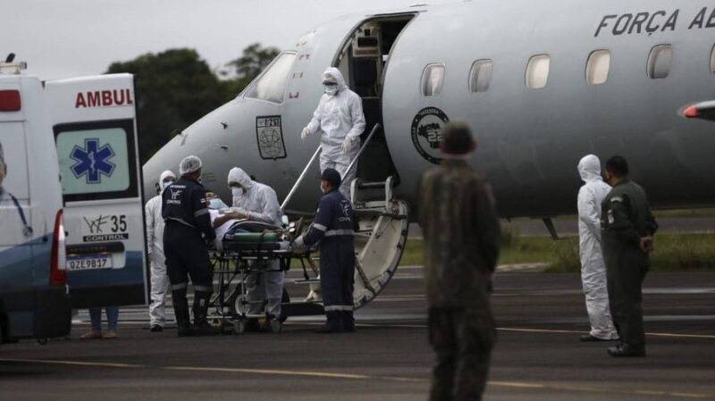 amazonas, transfere, pacientes, covid