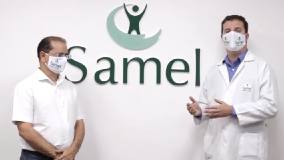 Samel nota perda de força da covid-19 em seus hospitais
