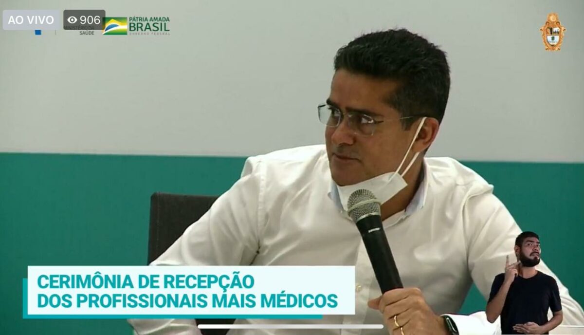 prefeito de manaus festeja teto do sus