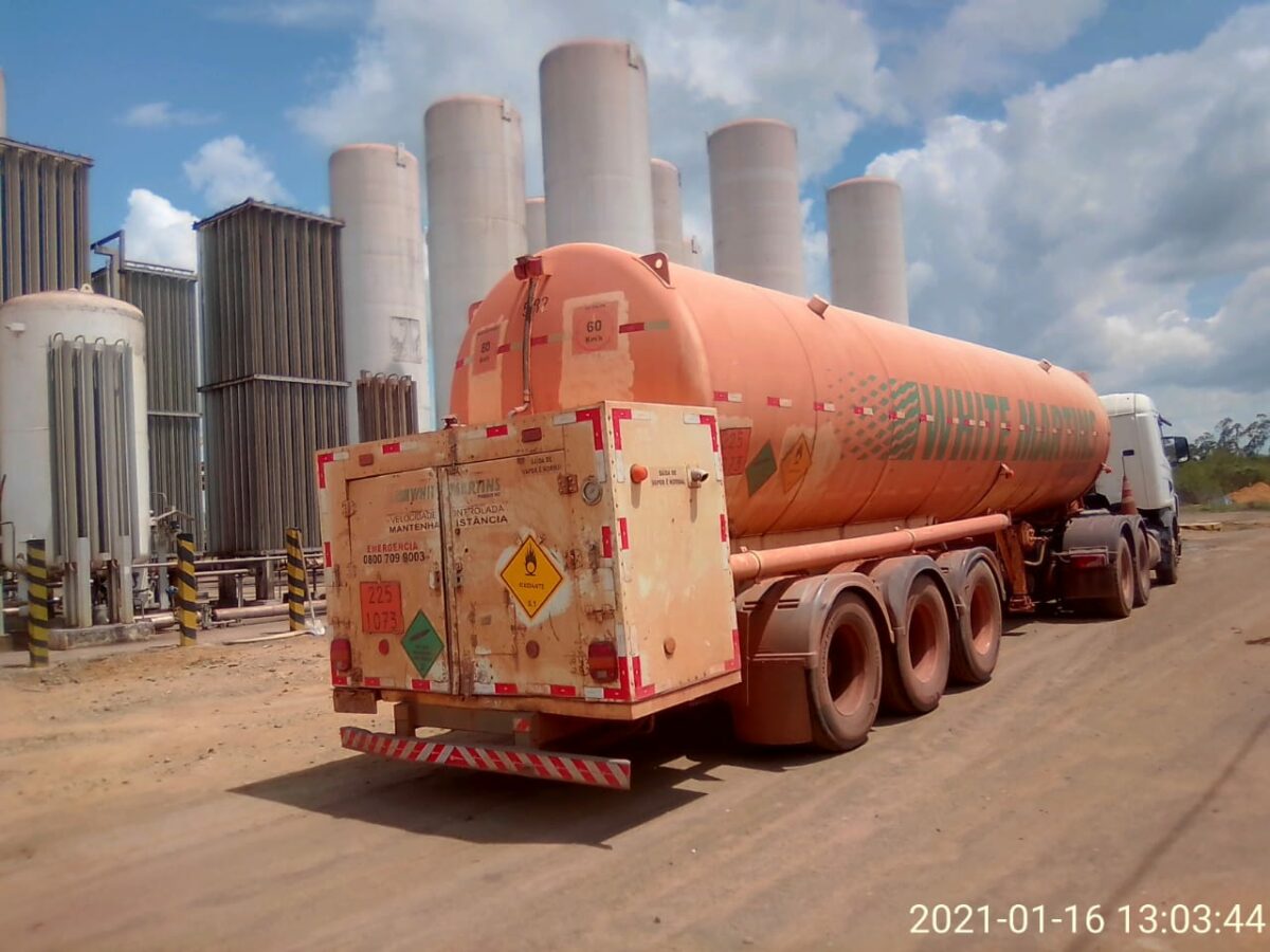 empresa do maranhão doa oxigênio liquido