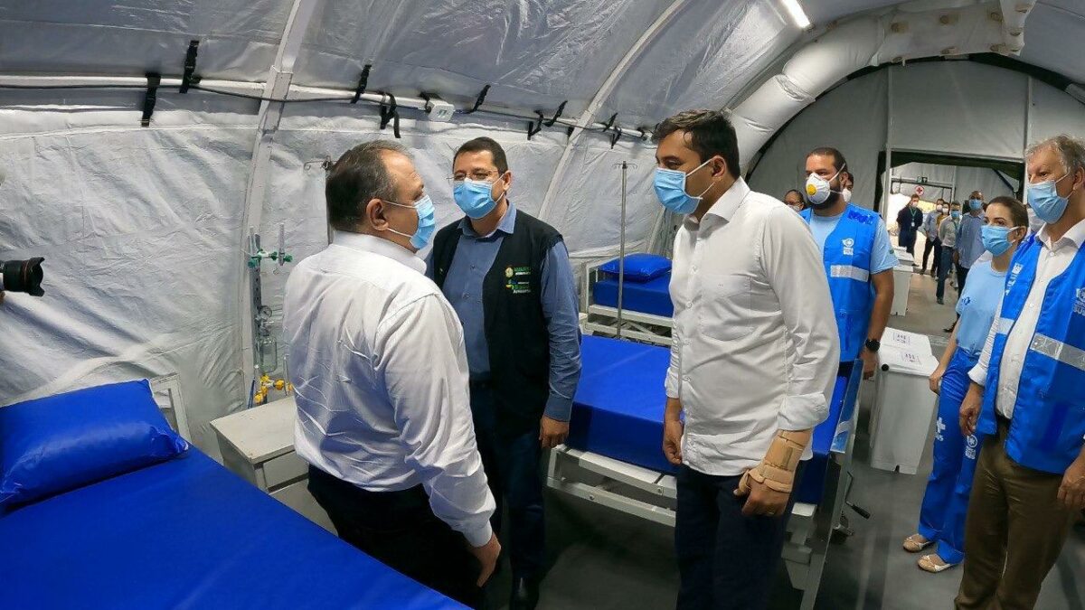 hosptal nilton lins começa a funcionar para pacientes com covid