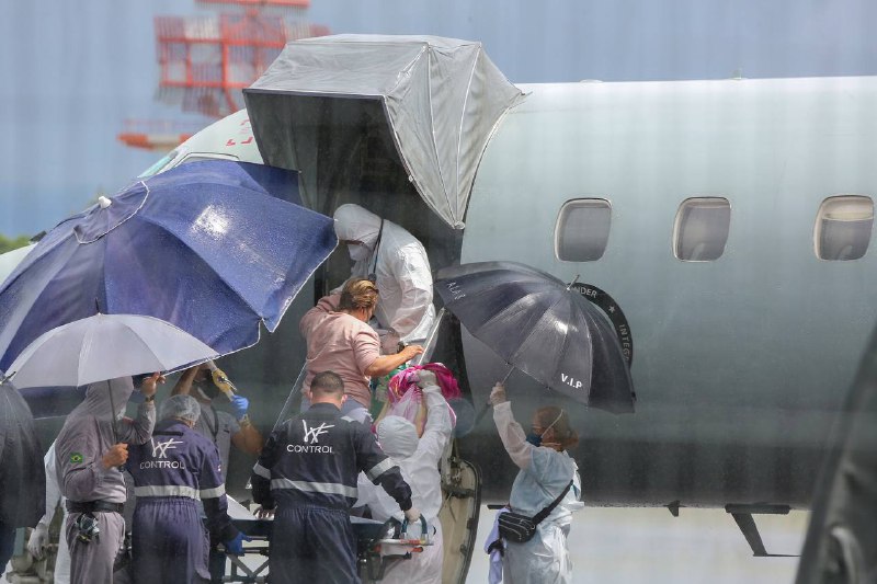 amazonas transfere mais de 300 doentes de covid a outros estdos