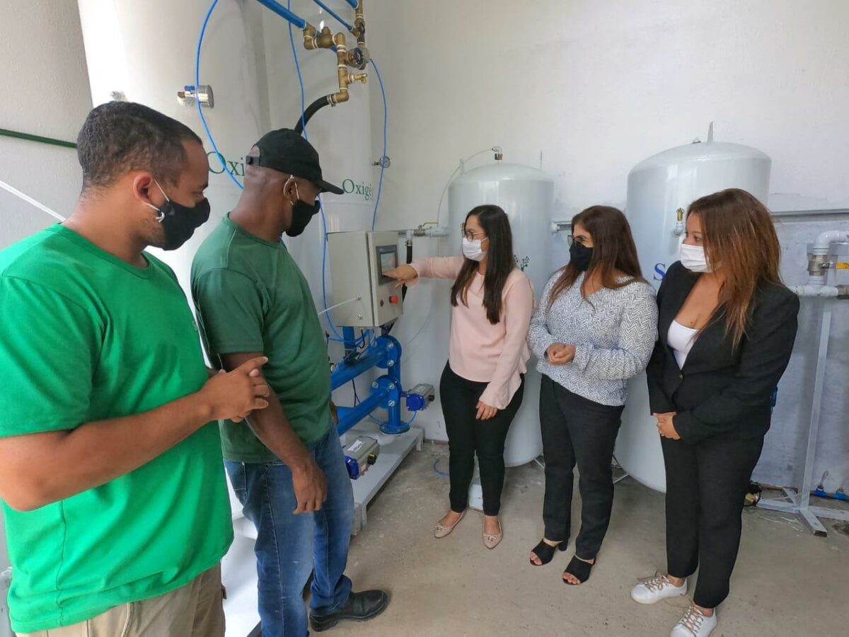 usina geradora de oxigênio entra em funcionamento em coarin