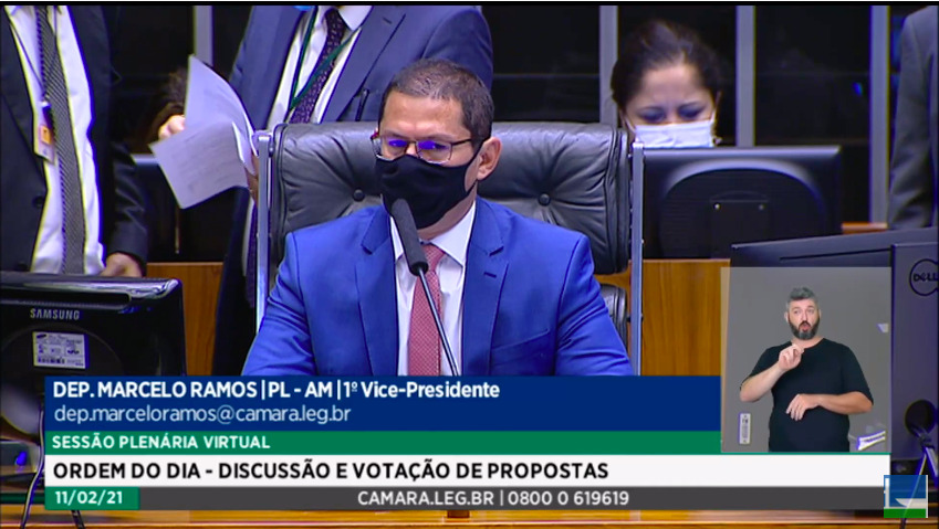 Marcelo Ramos votou contrariado na prisão de Daniel Silveira, diz Estadão