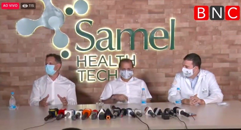 Samel Anvisa libera avaliar droga inédita da Samel no AM contra covid