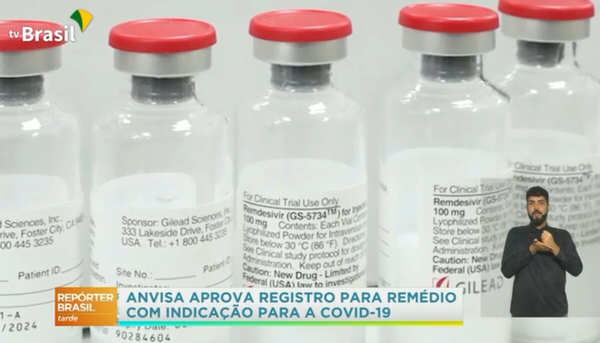 Antiviral remdesivir aprovado pela Anvisa