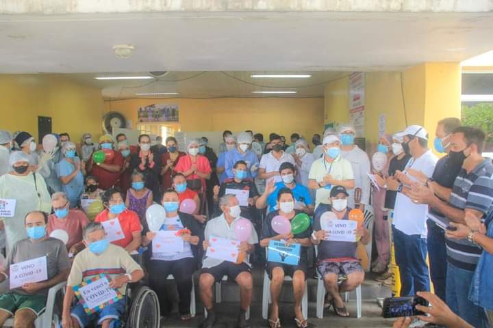 Casos de covid em queda em Parintins