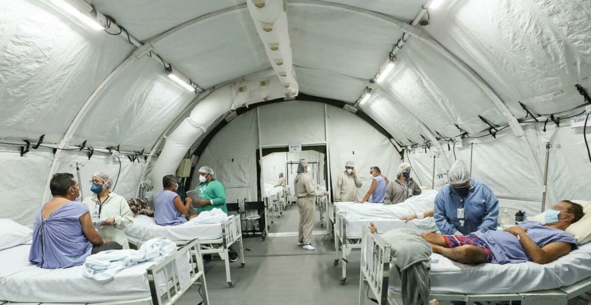 Enfermaria de campanha do Exรฉrcito serรก deslocada do Delphina Aziz