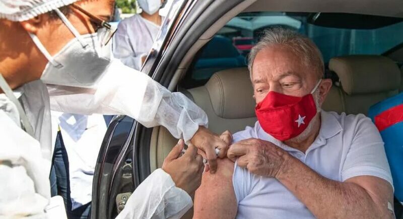 lula, vacina, covid, segunda dose