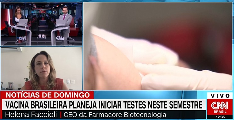 Vacina brasileira vai imunizar por um tempo maior que as demais
