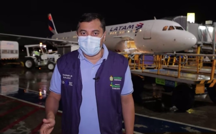 Wilson Lima recebe 62.800 doses para vacinar idosos de 60 a 64 anos
