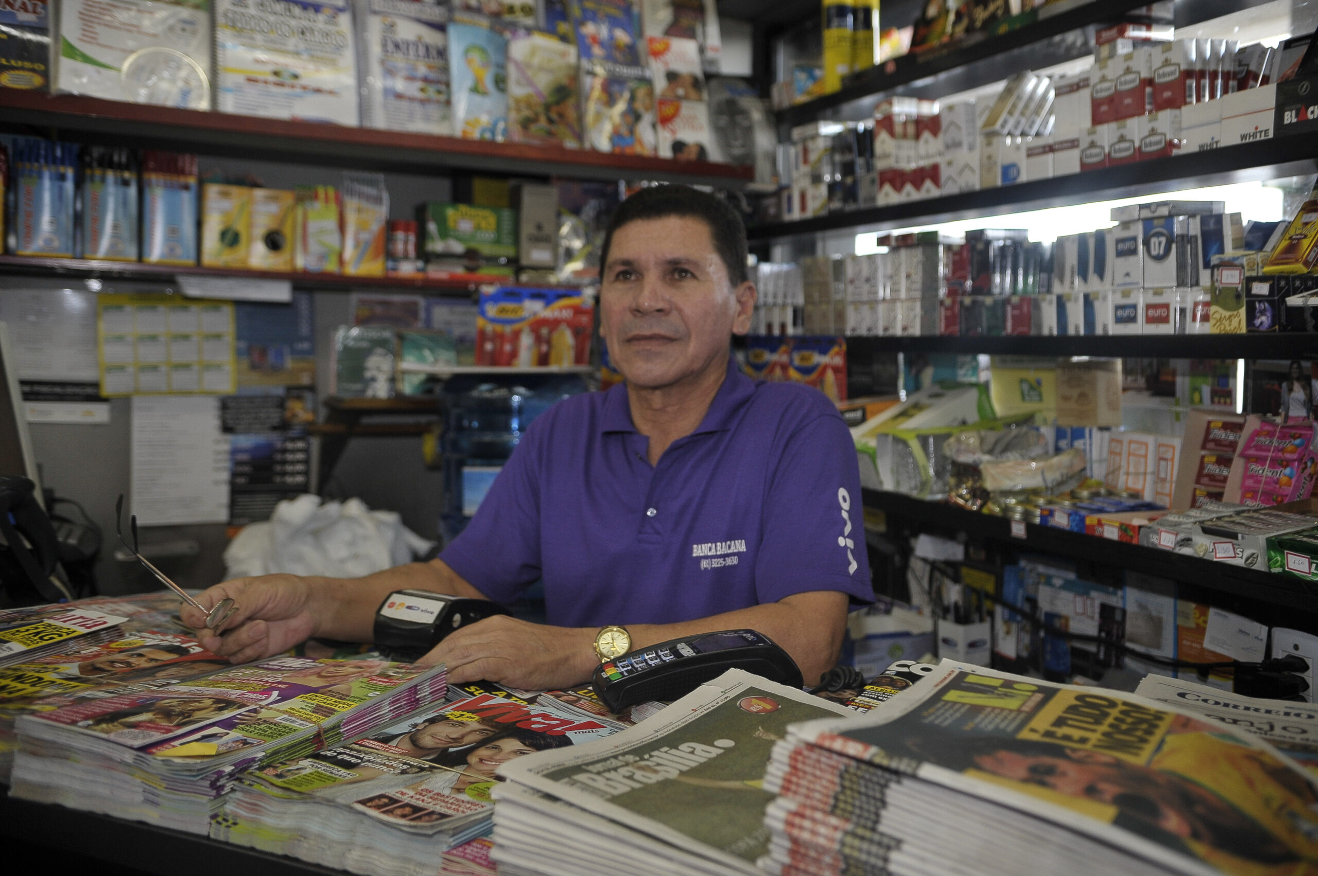 Grandes revistas sofrem queda brusca
