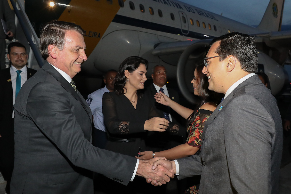 Bolsonaro e Wilson Lima
