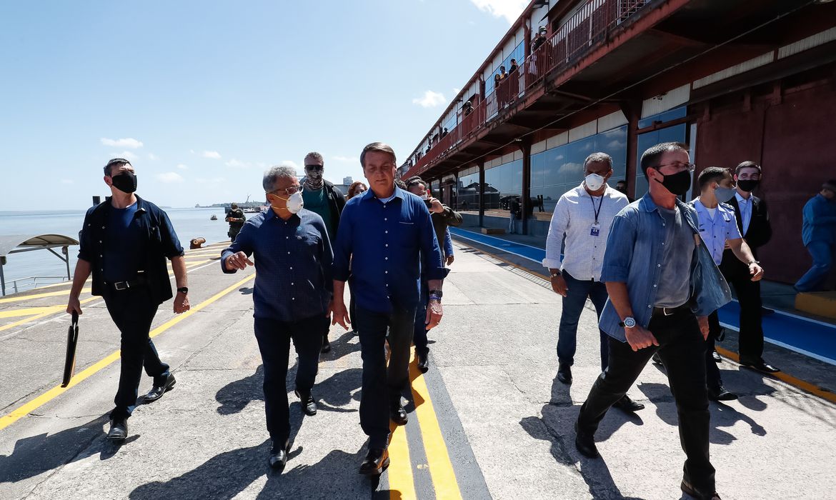Governador do Amazonas Bolsonaro ignora Helder Barbalho