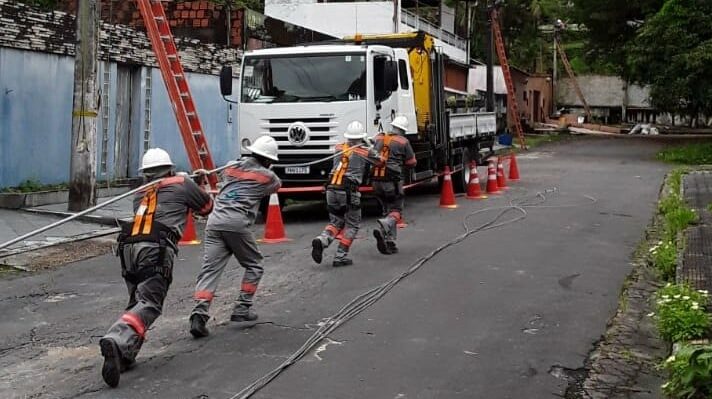 desligamento, sistema, manaus, energia