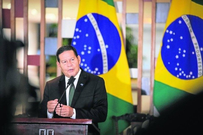 Vice de Bolsonaro Hamilton Mourão