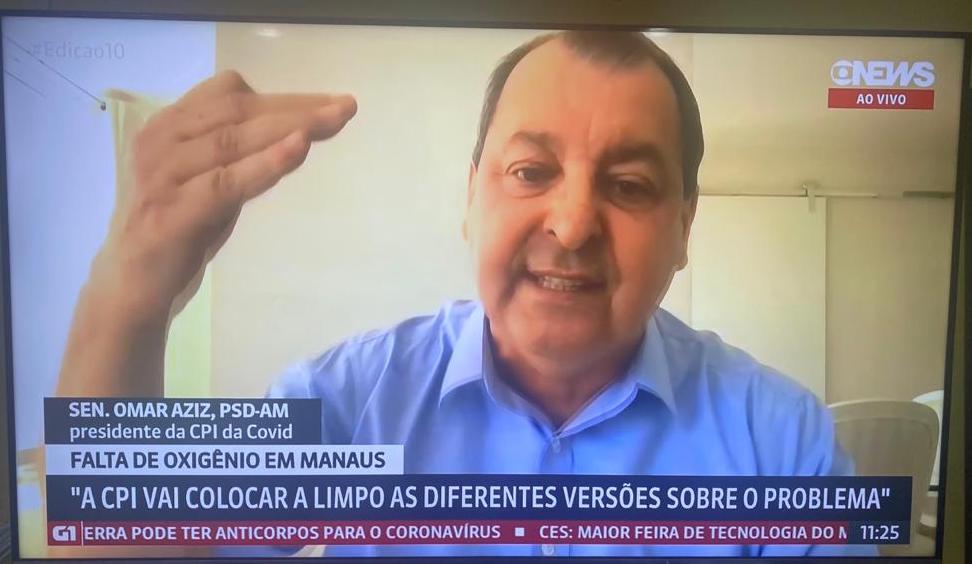 Omar Aziz chama Paulo Guedes de puxa-saco dos EUA