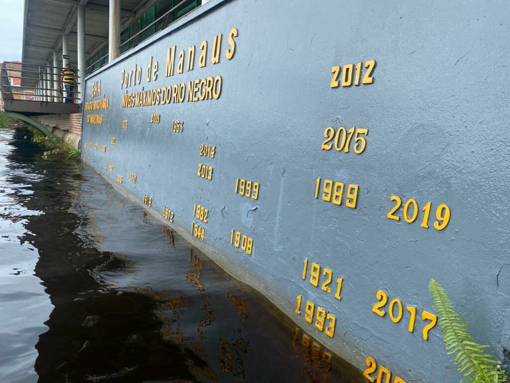 Rio Negro cheia histórica