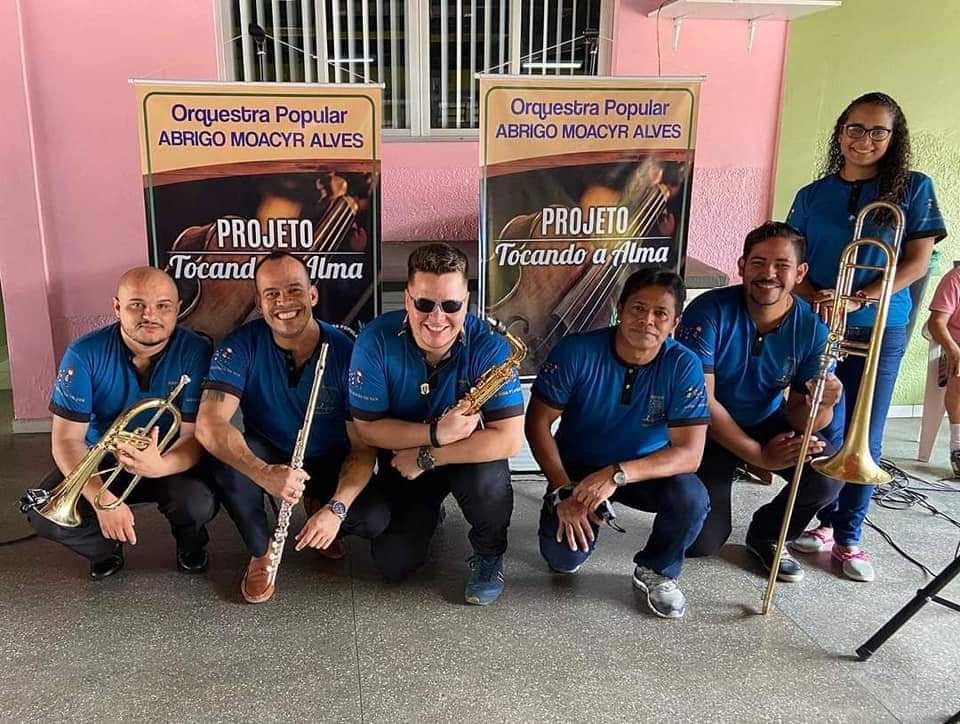 Projeto Tocando a Alma do Abrigo Moacyr Alves retoma atividades