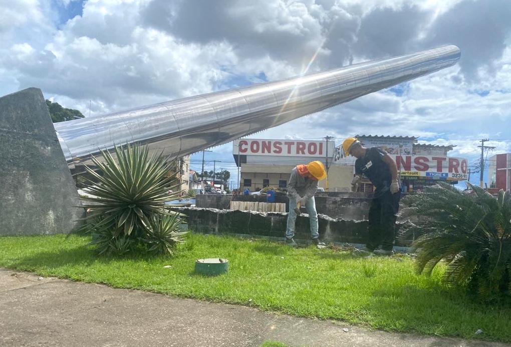 Canhão de Amazonino entra obras após virar criadouro da dengue