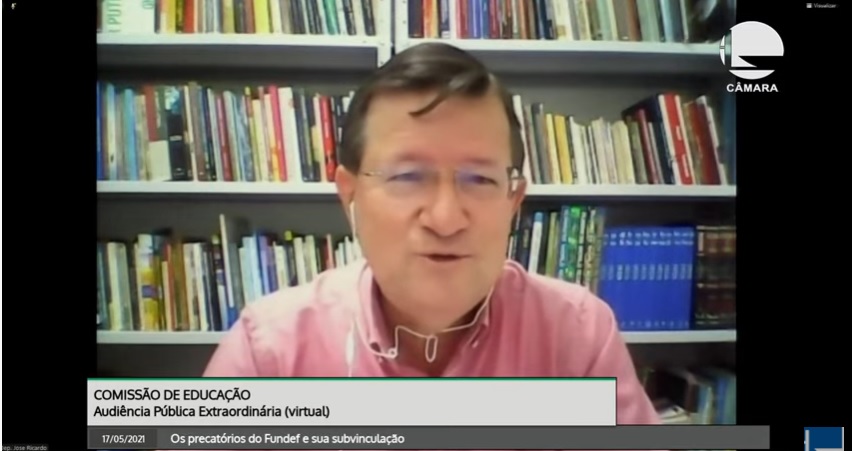 José Ricardo Parlamento e entidades querem repasse de R$ 150 bi do Fundeb aos professores
