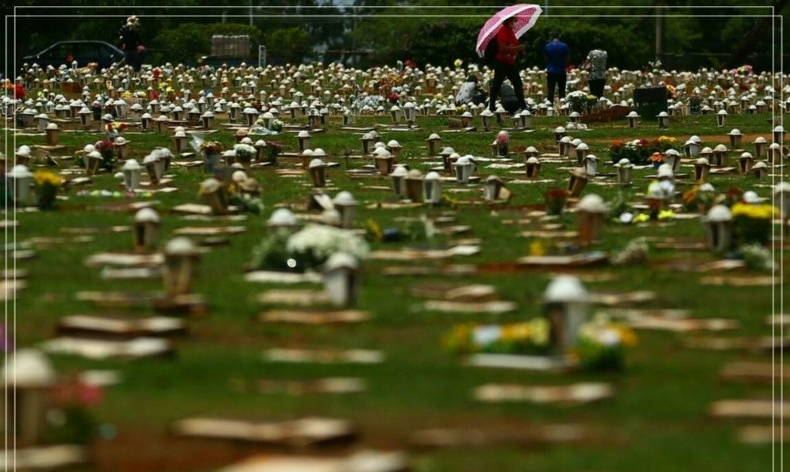 Maio tem mais mortes por covid no Brasil do que todos os meses de 2020