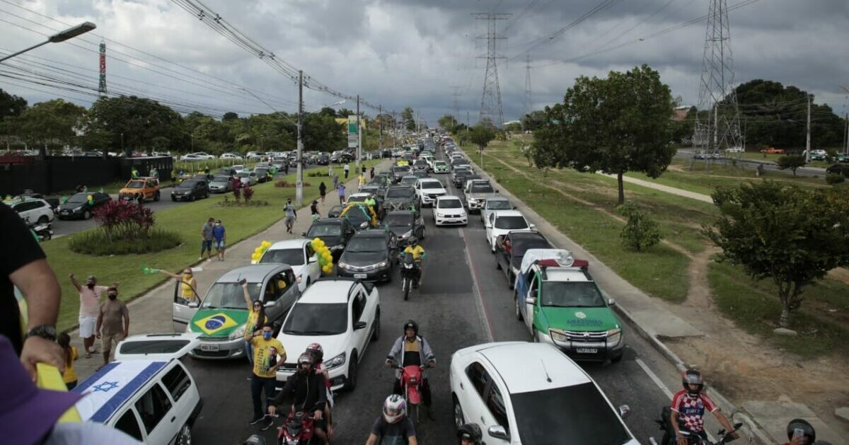 movimento, conservador, motociata, manaus
