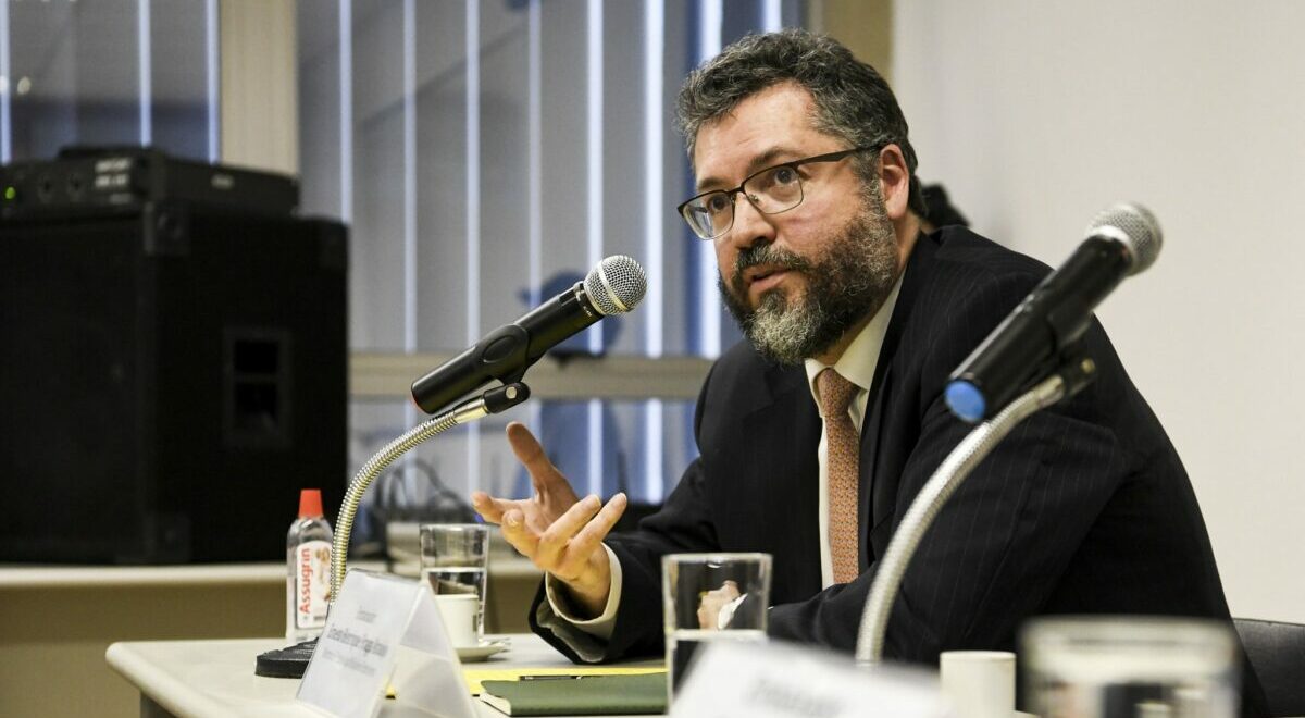 ministro, stf, sigilos, ernesto, araujo