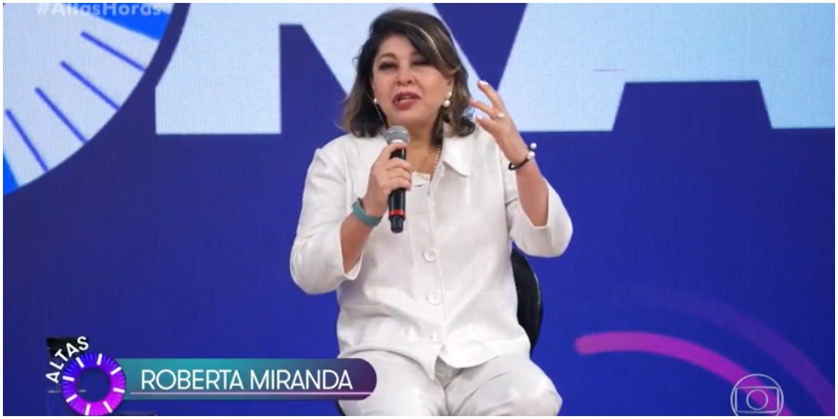 roberta, miranda, emociona, altas horas
