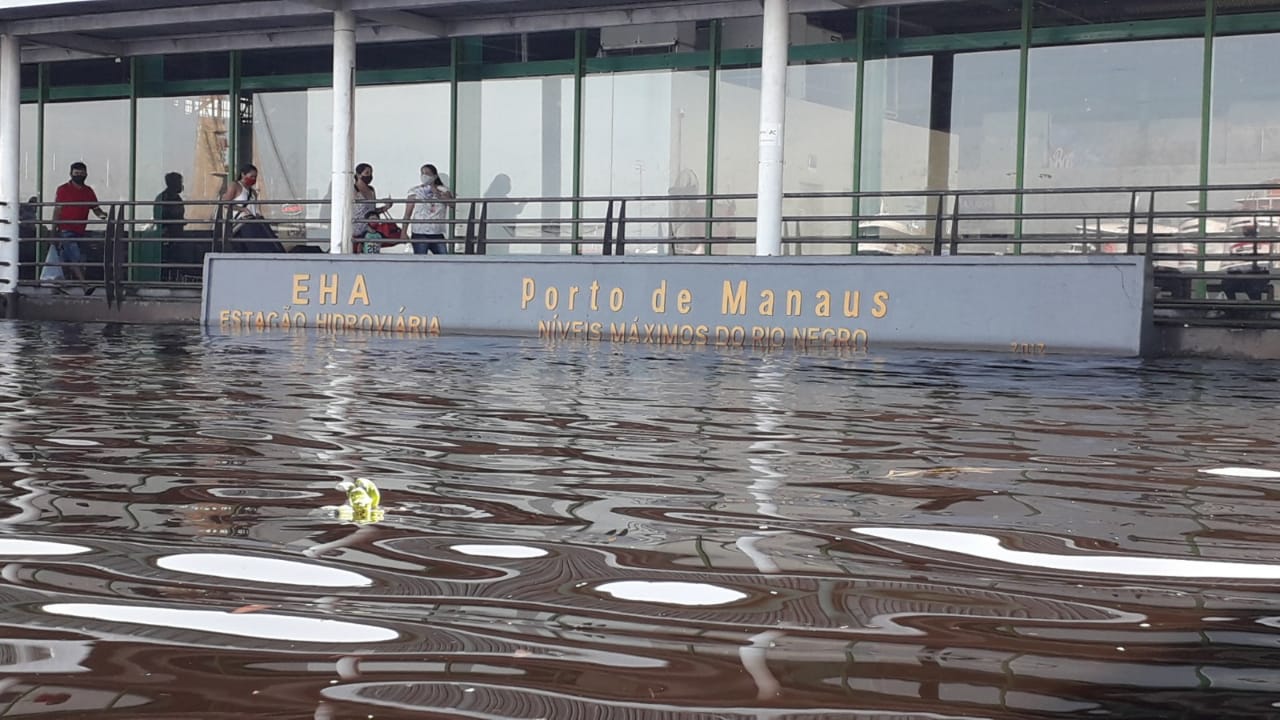 Cheia de 2021 já é a maior de toda a história do rio Negro