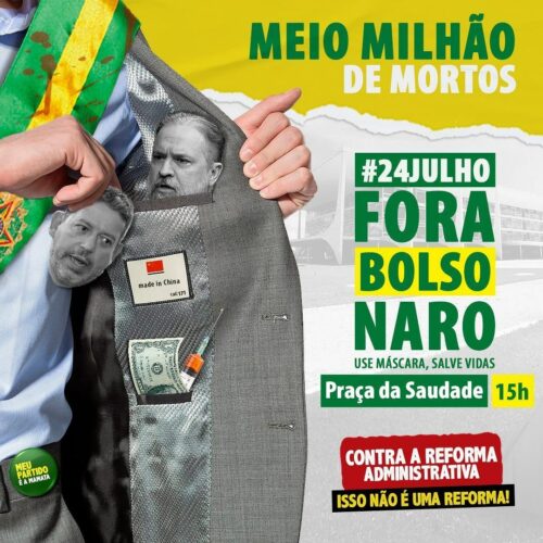 ‘Fora Bolsonaro!’