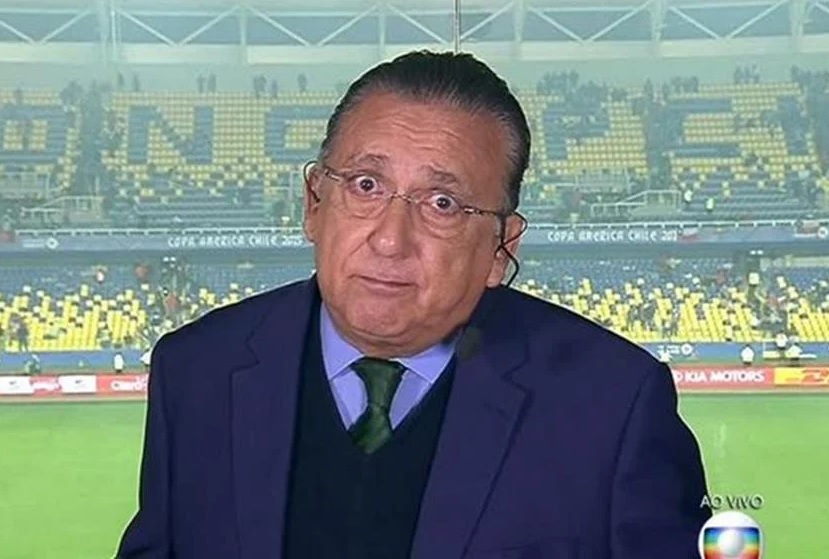 A 8 dias da Copa do Mundo, Galvão Bueno é internado com covid