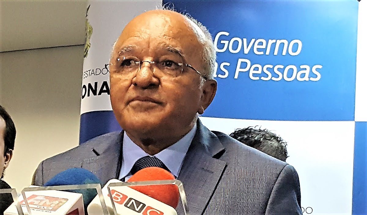 José Melo em evento quando governador do Amazonas