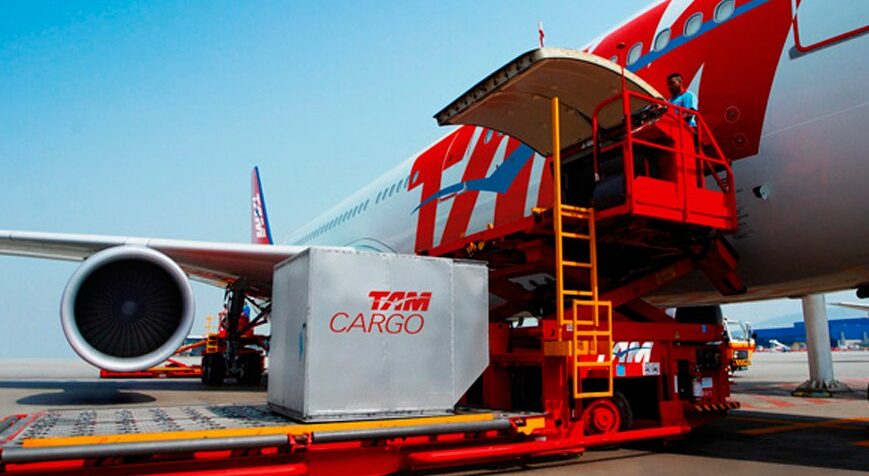 transporte, aereo, passageiros, cargas