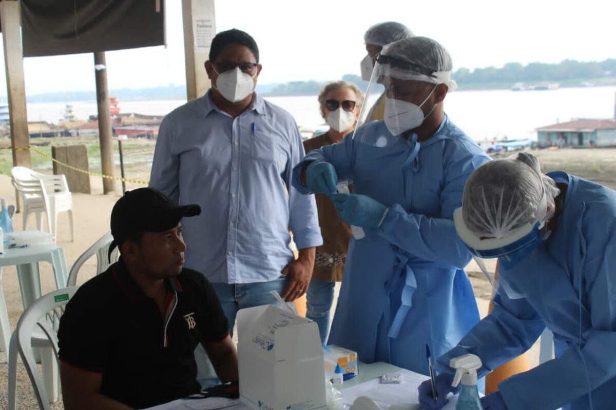AM tenta conter, em Tabatinga, variante surgida no Peru