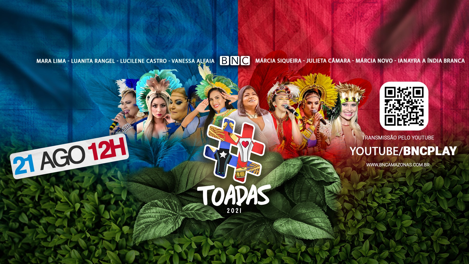 Mulheres no programa #Toadas