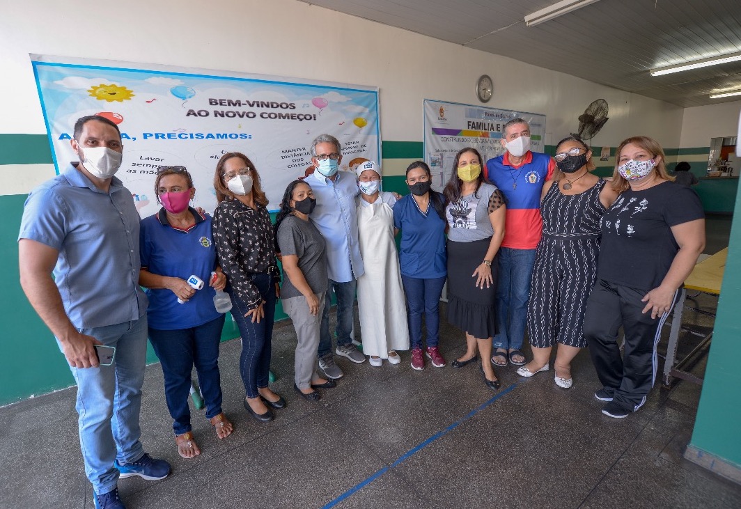 Pauderneu Volta às aulas presenciais em Manaus